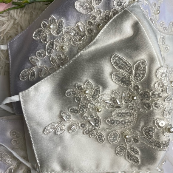 Bridal face mask - Picture 5 of 6